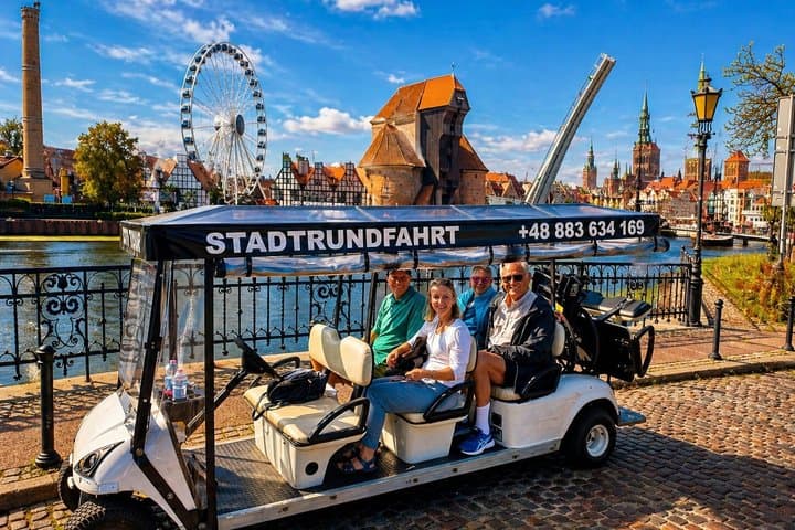 City Sightseeing Tour LIVE GUIDED by Buggy/Golf cart image 4