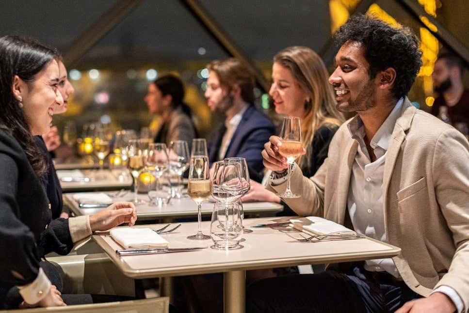 Dinner at the Eiffel Tower's Restaurant