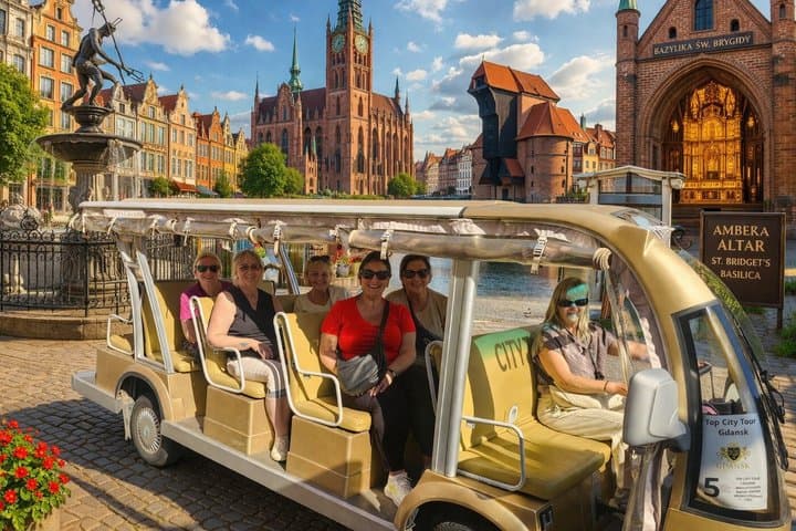 City Sightseeing Tour LIVE GUIDED by Buggy/Golf cart